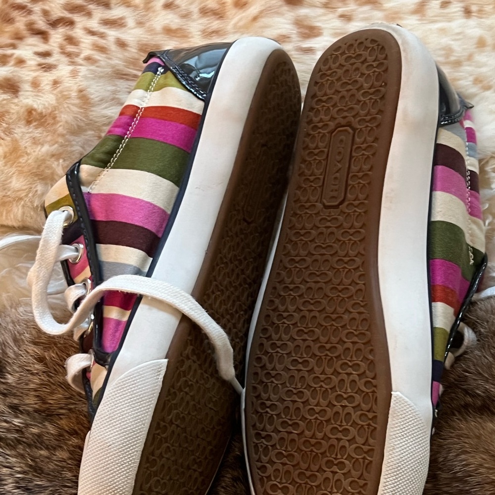 Coach sneakers size 8 womens - Picture 10 of 11
